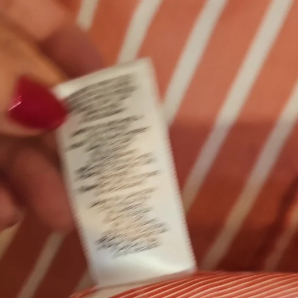 Michael Kors Women's Striped Button-Up Shirt Size 14 - Picture 5 of 6